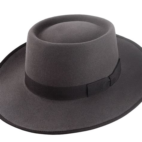 Wide Brim Porkpie Hat Oppenheimer Agnoulita Custom Hats