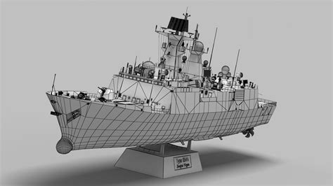 Type 054a Jiangkai Frigate 3d Model Turbosquid 1452940