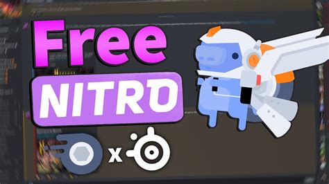 How To Get Free Months Of Discord Nitro Steelseries Youtube