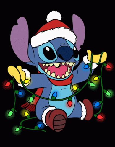 Stitch Christmas Stitch Christmas Cute D Couvrir Et Partager