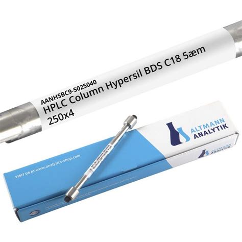 H259bs2504 Hplc Column Hypersil Bds C18 120Å 50 µm 4 X 250 Mm