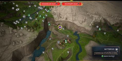 Hogwarts Legacy All Butterfly Locations