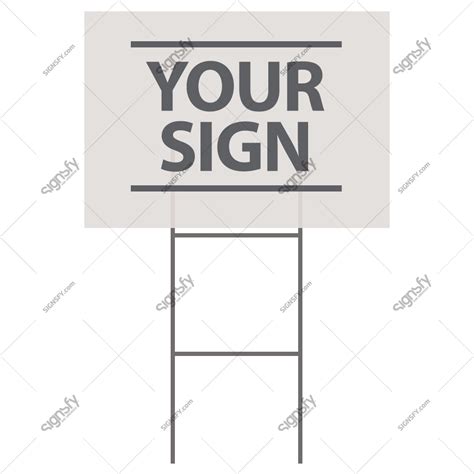 H-Wire Stakes (H-Frame) for Yard Signs