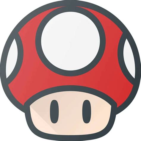 Super Mario Face Outline