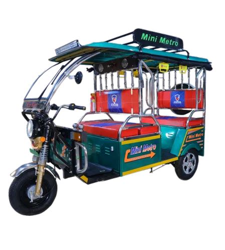 Mini Metro M1 MS Battery Operated E Rickshaw At Rs 150000 Mini Metro