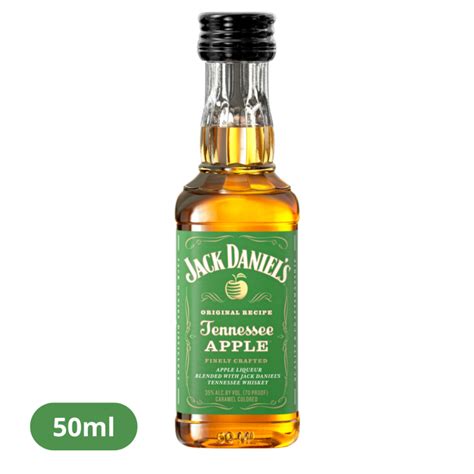 Miniatura Jack Daniels Apple 50ml plástico