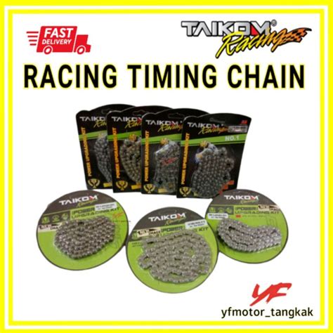 Timing Chain LC135 Y15ZR FZ150 EX5 CLASS WAVE125 RS150 SRL STD Racing