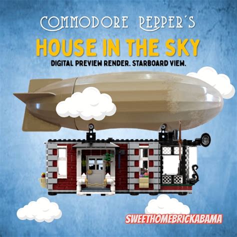 Commodore Pepper S House In The Sky From BrickLink Studio BrickLink