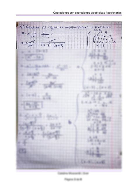 Solution Actividades Resueltas Operaciones Con Expresiones Algebraicas