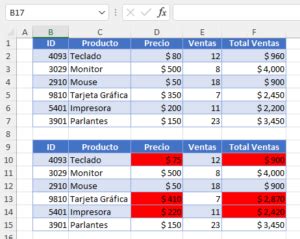 Cómo Comparar Dos Tablas en Excel y Google Sheets Automate Excel