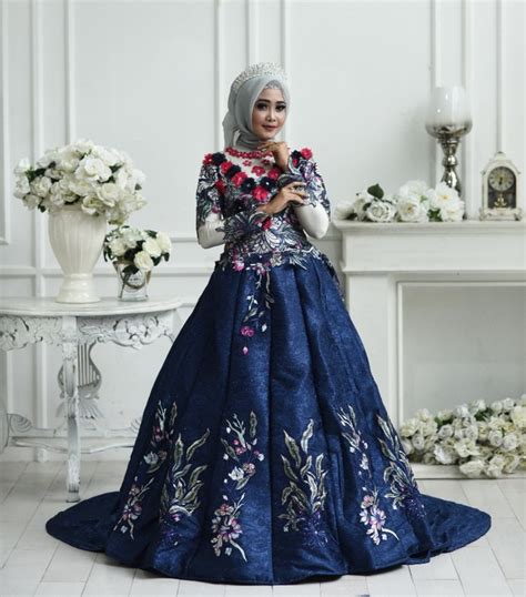 Inspirasi Gaun Pengantin Muslim Mewah Dan Elegan Rldj â 18 Model Baju