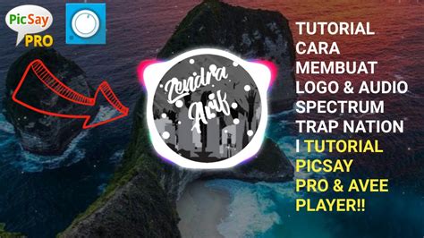 TUTORIAL CARA MEMBUAT LOGO AUDIO SPECTRUM TRAP NATION TUTORIAL