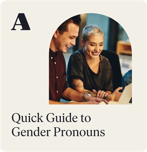 Quick Guide To Gender Pronouns Aperian