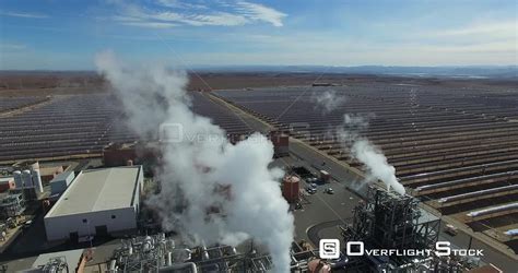 Overflightstock Ouarzazate Solar Power Station Also Called Noor