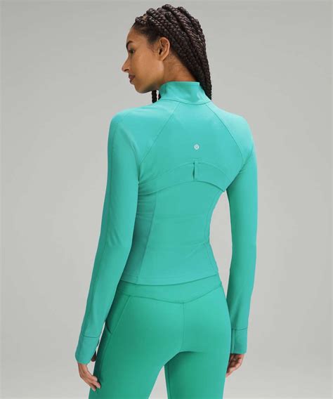 Lululemon Cropped Define Jacket Nulu Kelly Green Lulu Fanatics