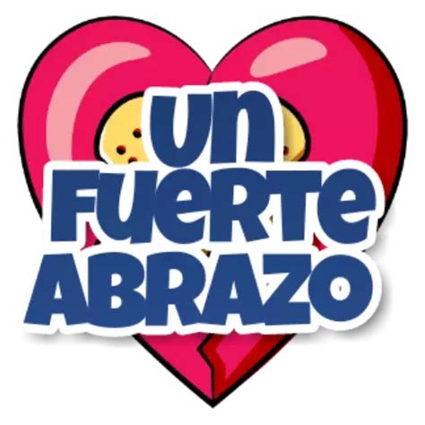 Sticker Un Fuerte Abrazo 6398972 PNG DescargarStickers