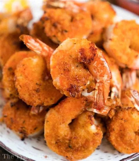 Crispy Air Fryer Fried Shrimp Easy Ninja Foodi Fried Shrimp