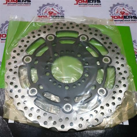 Er 6n Er6f Ninja 650 Front Rotor Disc Brake Black Genuine 41080 0161 32l Pc Shopee