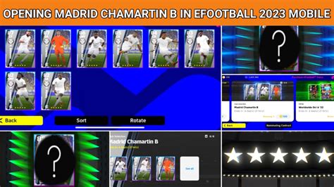 Opening Madrid Chamartin B In Efootball Mobile Real Madrid