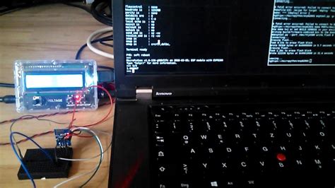 Micropython Running On Esp8266 Esp 01 Youtube