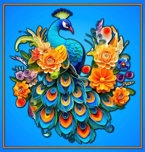 Solve Peacock 06 07 2023 2 Jigsaw Puzzle Online With 36 Pieces