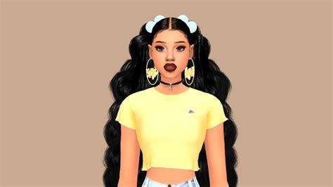 Ilovesaramoon — Beyoupeeps Tia Tamera Hair Beyoupeeps Sims