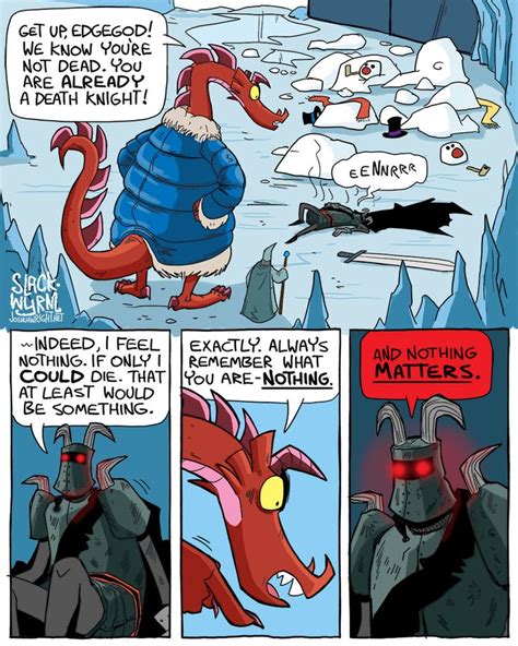 Slack Wyrm 506 Slack Wyrm Dnd Funny Dragon Comic