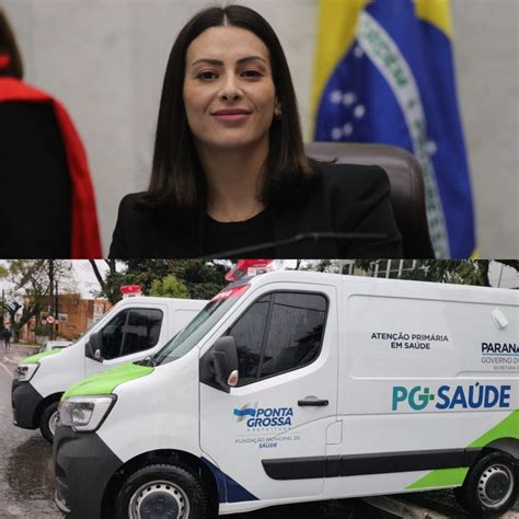 Ambulâncias da deputada Mabel são entregues para Ponta Grossa Mabel Canto