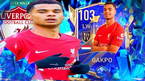 CHEAP BEAST 103 GAKPO FIFA MOBILE TEAM OF THE YEAR REVIEW CARD GAMEPLAY