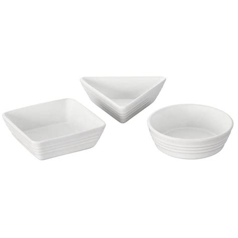 Le Creuset Stoneware Set of 3 Tapas Dishes – Discover Gourmet