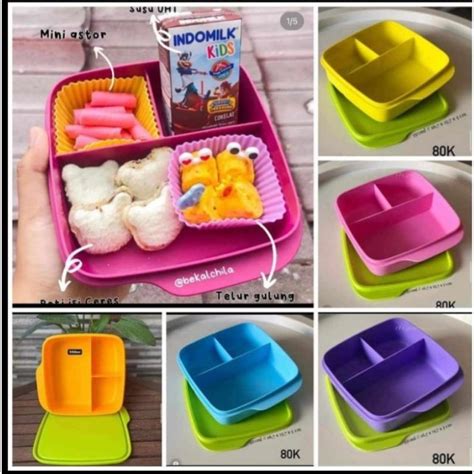 Jual Loly Tup Tupperware Tempat Makan Bekal Lunch Box Kreasi Shopee