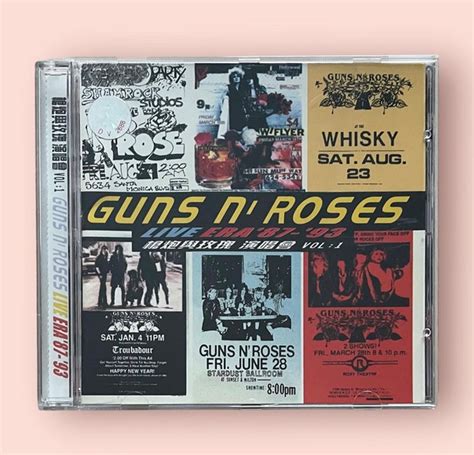 Guns N Roses Live Era 87 93 1999 Cd Discogs