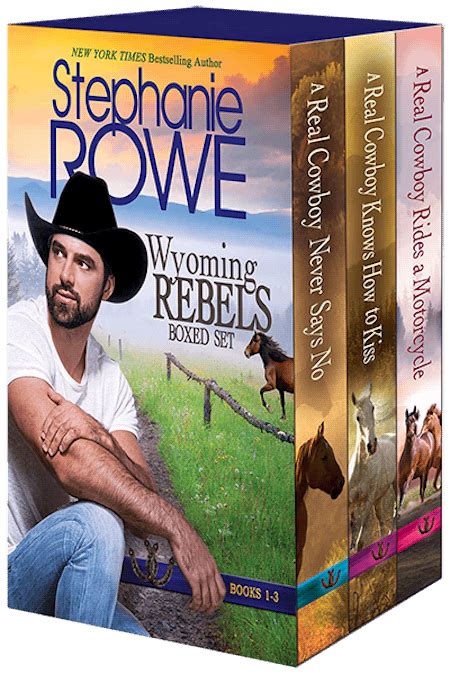 Wyoming Rebels Boxed Set Author Stephanie Rowe