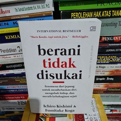 Jual Berani Tidak Disukai International Bestseller By Ichiro Akishimi