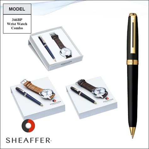 Sheaffer Wrist Watch And Pen Combo Newgenn India