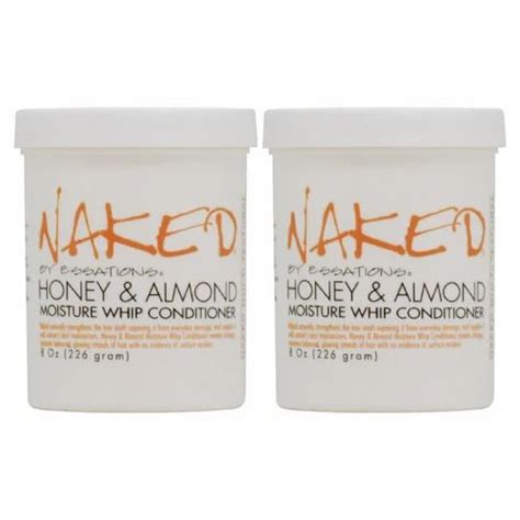 Naked By Essations Honey Almond Moisture Whip Conditioner Pack Of Hair Nourishing