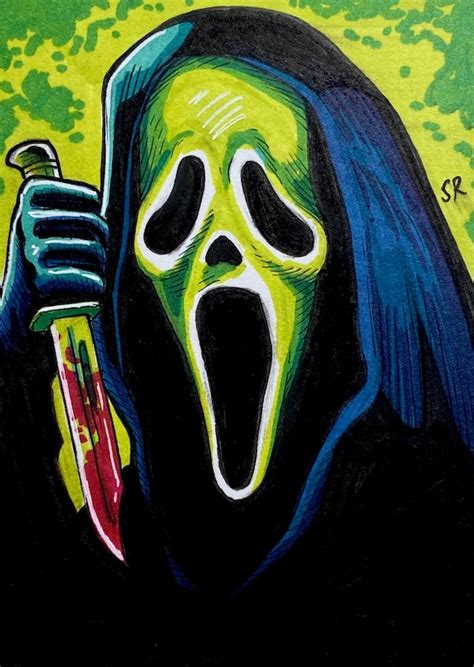 Scream Movie Drawing