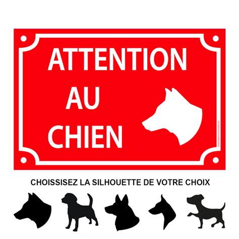 Panneau Attention Au Chien Personnalisable Leonard Dijon