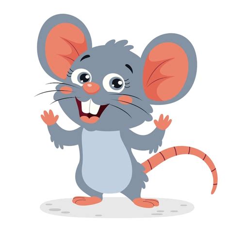 Premium Vector Cartoon Illustration Of A Mouse