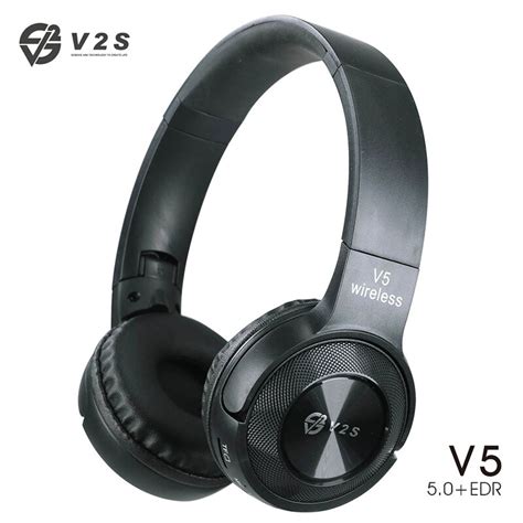 V S V Wireless Edr Bluetooth Headphone Mp Tf Card Fm Radio