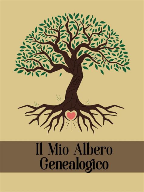 Amazon Il Mio Albero Genealogico Libro Di Famiglia Da Compilare