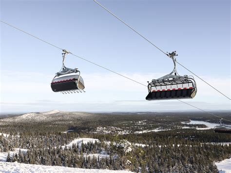 Neue Seilbahnen In Den Skandinavischen Skigebieten