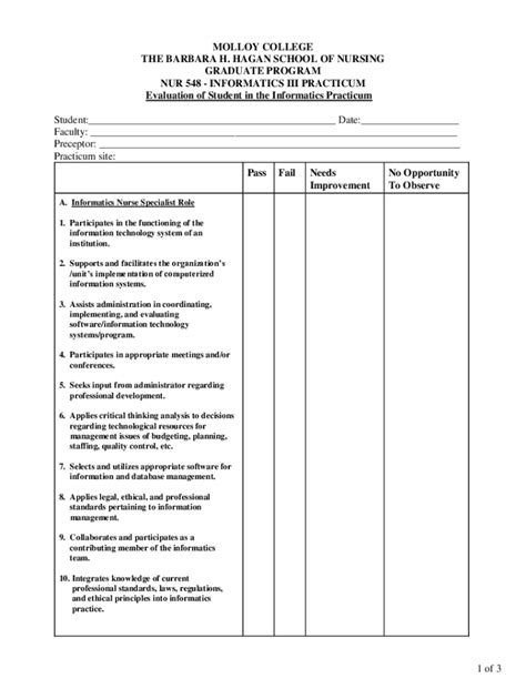 Fillable Online INFORMATICS III PRACTICUM Evaluation Of Fax Email Print