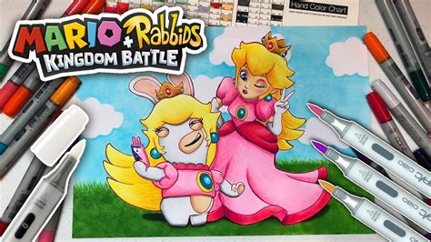 Rabbid Peach Fanart - Bios Pics