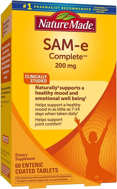 Nature Made Sam E Mg Complete Review Champion Nutrition