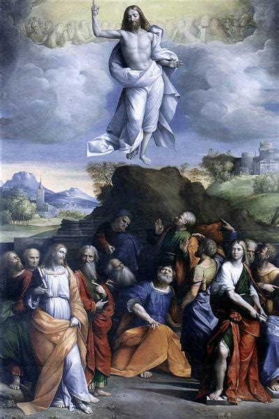 Ascension Of Christ 1520 Benvenuto Tisi