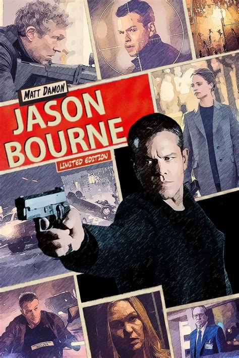 Jason Bourne (2016) - Posters — The Movie Database (TMDB)