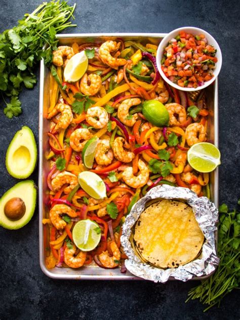 Sheet Pan Shrimp Fajitas Delightful E Made