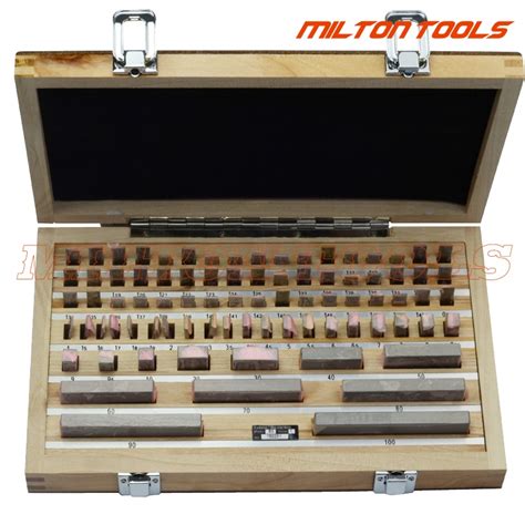 Mm Grade Block Gauge Inpsection Block Pcs Set Grade