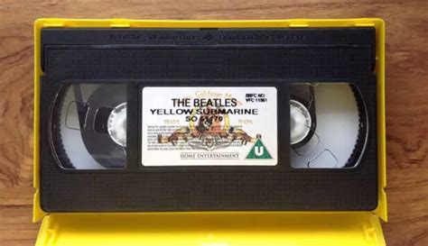 The Beatles Yellow Submarine Movie Vhs Collectable Vintage